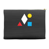 clean bandit shapes geometric Accessory Pouches