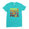 pizza forever Ladies Fitted T-Shirt
