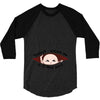 May Peeking Out Asian Baby Boy 3/4 Sleeve Shirt