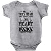 So... There's This Girl Who Kinda Stole My Heart Papa Baby Bodysuit