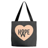 Hope With Heart Tote Bags