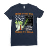 Learn it You Will Teach it i Shall Ladies Fitted T-Shirt