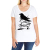 nevermore Ladies Curvy T-Shirt