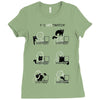 procatstination Ladies Fitted T-Shirt