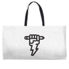 pencil lightning Weekender Totes