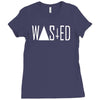 wasted tee Ladies Fitted T-Shirt