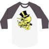 triceratop hat 3/4 Sleeve Shirt