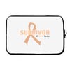 Survivor Of Uterine Cancer Laptop sleeve