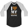 I Love My Blonde Bestie - I Love My Brunette Best 3/4 Sleeve Shirt