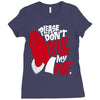 please don&rsquo;t kill my vibe Ladies Fitted T-Shirt