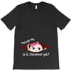 December Peeking Out Baby Girl T-Shirt