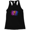 dancing groot Racerback Tank