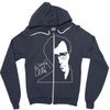 woody allen tribute Zipper Hoodie