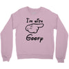 i'm with goofy t shirt mickey mouse t shirt disney shirt walt disney t Crewneck Sweatshirt