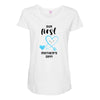 Our First Mother's Day! Baby Boy Maternity Scoop Neck T-shirt