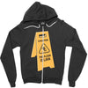 the floor is lava Zipper Hoodie