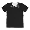 pug heartsnort All Over Women's T-shirt