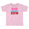 tweedle dee matching Toddler T-shirt