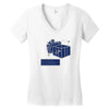 dick in a box shirt and sticker snl beer party t medium black Women's V-Neck T-Shirt