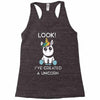 look i've created a unicorn Racerback Tank