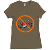 no moped Ladies Fitted T-Shirt