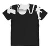love  funny weapons retro war urban art guns knife cool peace All Over Women's T-shirt