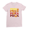 pizza forever Ladies Fitted T-Shirt