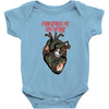christmas in my heart Baby Bodysuit