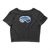 ski goggles copy Crop Top