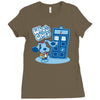 whos clues Ladies Fitted T-Shirt