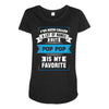 I've Been Called A Lot Of Names But Pop Pop Is My Favorite Maternity Scoop Neck T-shirt