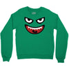 monstre visage Crewneck Sweatshirt