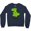 legosaurus rex Crewneck Sweatshirt