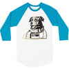 Laika The Space Dog 3/4 Sleeve Shirt