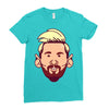 messi Ladies Fitted T-Shirt