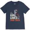 This Girl Loves Her Cane Corso V-Neck Tee