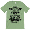 Super Cool Poppy Of A Freaking Awesome Grandson T-Shirt