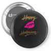 happy halloween new Pin-back button