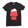 totoro peanut Ladies Fitted T-Shirt