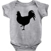 Chicken and Little Chick Baby Bodysuit