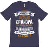 Super Cool Grandpa Of A Freaking Awesome Granddaughter T-Shirt