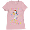 Unicorns are born in October Ladies Fitted T-Shirt