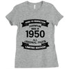 Premium Vintage 1950 Ladies Fitted T-Shirt