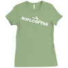 roflcopter Ladies Fitted T-Shirt