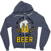 my other coffee is craft beer Zipper Hoodie