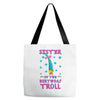 birthday troll sister Tote Bags