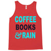 coffee books and rain Tank Top