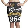 kings are born in 1964 Pencil Skirts