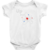 up and atom funny science best product Baby Bodysuit