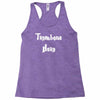trombone hero funny music Racerback Tank